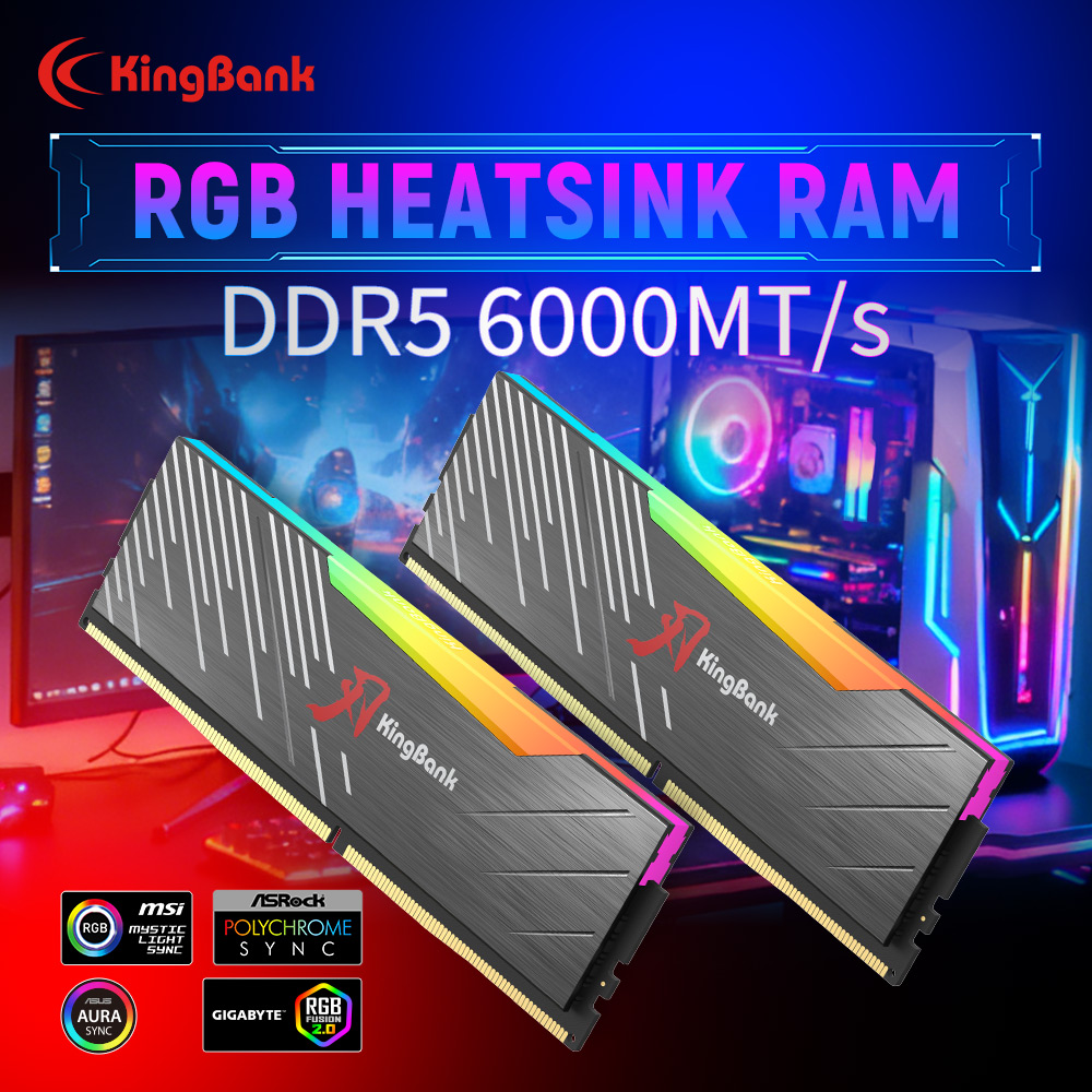 Ddr5 6000Mhz - Оперативная память KingBank KRRB DDR5 RGB