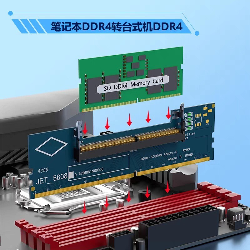 Адаптерная карта DDR3 DDR4 DDR – обзор и цена Ddr5 Sodimm