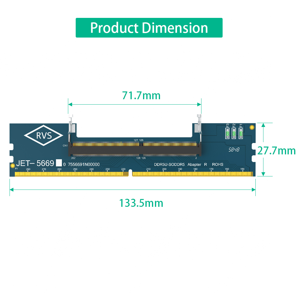 Комплект из 2-х адаптеров для  – обзор и цена Ddr5 Sodimm
