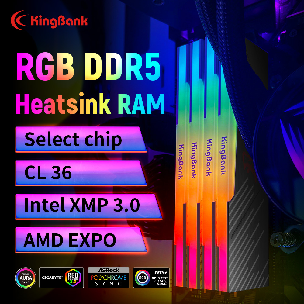 Оперативная память KingBank KR – обзор и цена Ddr5 6000Mhz